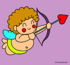 Dibujo Cupido pintado por thiarelinda