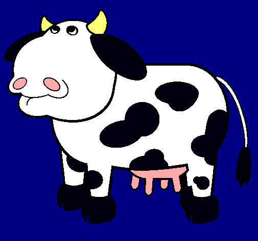 Vaca pensativa