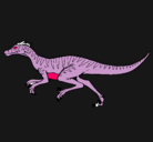 Dibujo Velociraptor pintado por joshua
