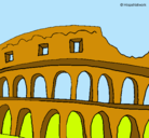 Dibujo Coliseo pintado por tufifruti.com