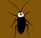 Dibujo Cucaracha grande pintado por VICTOR