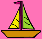 Dibujo Barco velero pintado por josebraham