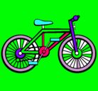 Dibujo Bicicleta pintado por maria