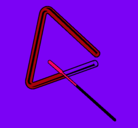 Dibujo Triángulo pintado por valentina3