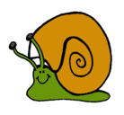 Dibujo Caracol  pintado por victor