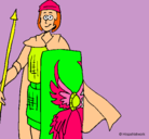 Dibujo Soldado romano II pintado por eyhgkrdsazc