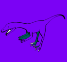 Dibujo Velociraptor II pintado por EDGARALFARRASI