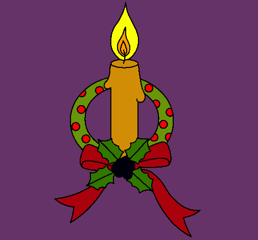 Vela de navidad III