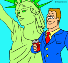 Dibujo Estados Unidos de América pintado por marsotgo