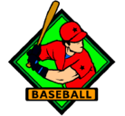 Dibujo Logo de béisbol pintado por wenfry