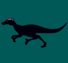 Dibujo Velociraptor pintado por joan5