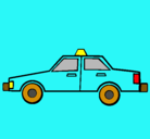 Dibujo Taxi pintado por bilal