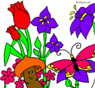 Dibujo Fauna y flora pintado por elis@bet