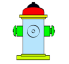 Dibujo Boca de incendio pintado por uriel