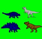Dibujo Dinosaurios de tierra pintado por ALAN