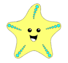 Dibujo Estrella de mar pintado por millyg