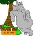 Dibujo Horton pintado por JOSEMNUEL