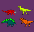 Dibujo Dinosaurios de tierra pintado por hugorobles