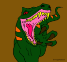 Dibujo Velociraptor II pintado por claudia-8
