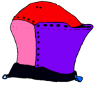 Dibujo Casco de caballero pintado por jorgedel