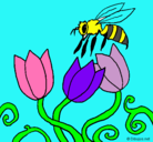 Dibujo Abeja pintado por arlyn