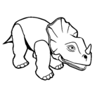 Dibujo Triceratops II pintado por omar4