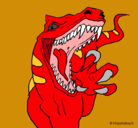 Dibujo Velociraptor II pintado por carlos