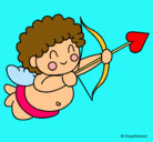 Dibujo Cupido pintado por ashmel