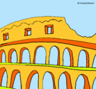 Dibujo Coliseo pintado por maria.rn