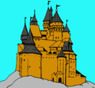 Dibujo Castillo medieval pintado por FATIMA