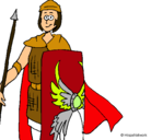 Dibujo Soldado romano II pintado por nahir