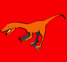 Dibujo Velociraptor II pintado por cesarin
