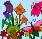 Dibujo Fauna y flora pintado por antonellita