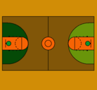 Dibujo Cancha pintado por marckyalber
