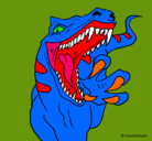 Dibujo Velociraptor II pintado por gaston