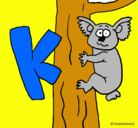 Dibujo Koala pintado por vicenton