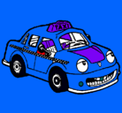 Dibujo Herbie Taxista pintado por eliurivas