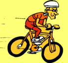 Dibujo Ciclismo pintado por jonc