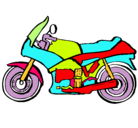 Dibujo Motocicleta pintado por roger