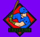 Dibujo Logo de béisbol pintado por j0s3