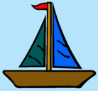 Dibujo Barco velero pintado por jhofran