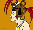 Dibujo Jefe de la tribu pintado por kaziel