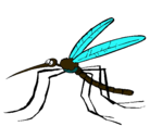 Dibujo Mosquito pintado por susi