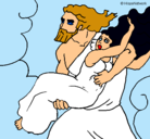 Dibujo El rapto de Perséfone pintado por dannapaola