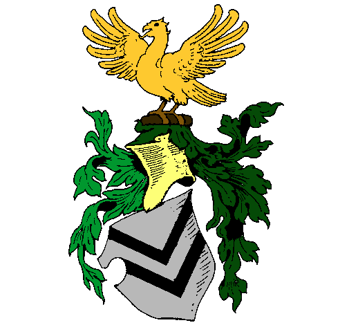 Escudo de armas y aguila 