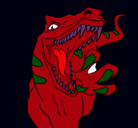 Dibujo Velociraptor II pintado por maia