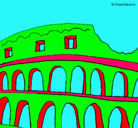 Dibujo Coliseo pintado por pataslargas