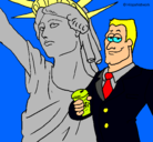 Dibujo Estados Unidos de América pintado por sasuke13