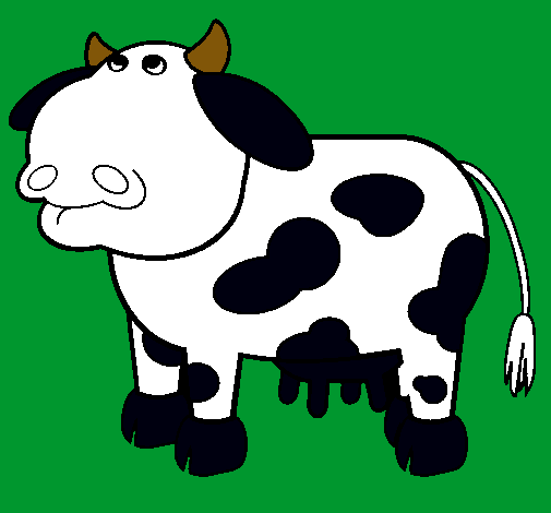 Vaca pensativa