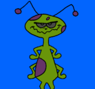 Dibujo Extraterrestre pintado por bob117